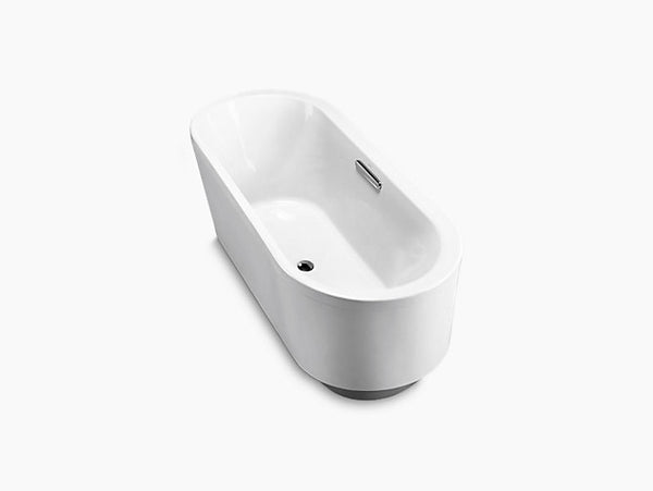 Evok 1700mm Freestanding Acrylic Bathtub in White