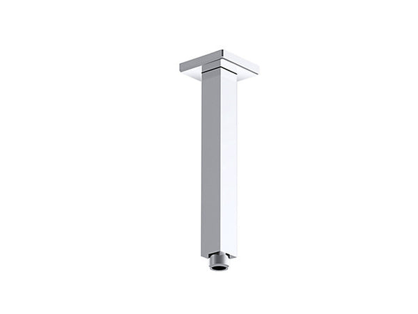 Complementary® Ceiling mount Square Showerarm in Polished chrome finish