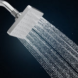 Parallel Square Showerhead With Shower Arm In Polished Chrome