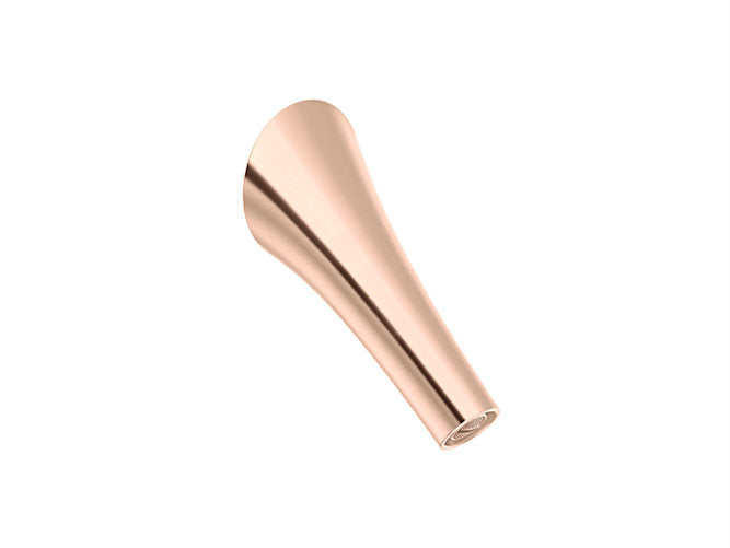 Vive Bath Spout Without Diverter In Rose Gold Finish