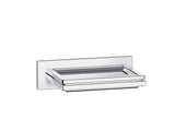 Complementary® Square Soap Dish with Glass in Polished chrome finish