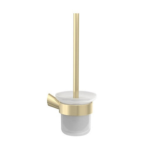 Accent Toilet Brush Holder in French Gold finish