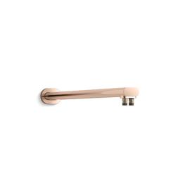 STATEMENT 482MM WALL MOUNT RAINHEAD SHOWER ARM IN ROSE GOLD FINISH