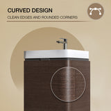 Forefront Vanity 600 mm in Natural Wood finish