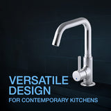 Cuff Deck Mount Cold-only Kitchen Faucet in Polished Chrome finish