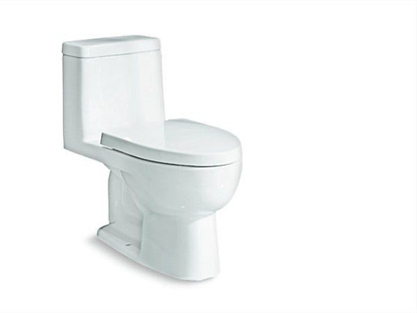 Reach One-piece Toilet with Quite close seat cover in White colour
