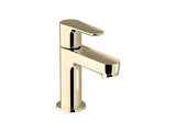 July Short Body Cold Only Basin Tap In French Gold Finish