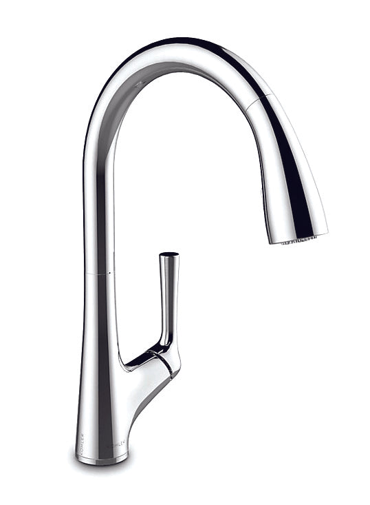 Malleco Touchless Pulldown Kitchen Faucet In Polished Chrome Finish