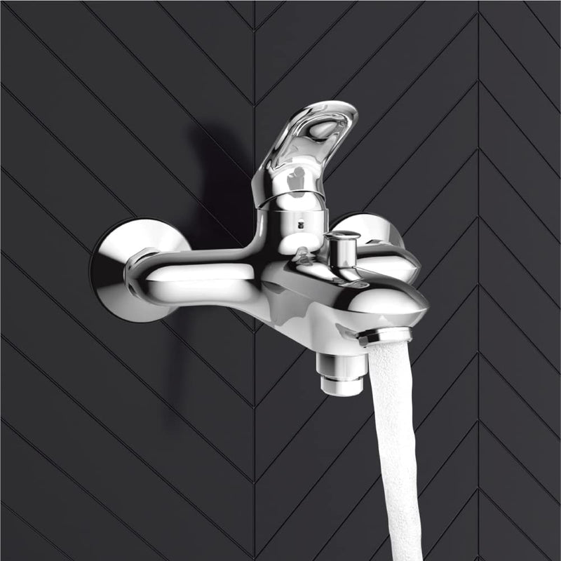 Kumin Mixer Bath And Shower Faucet in Polished Chrome finish