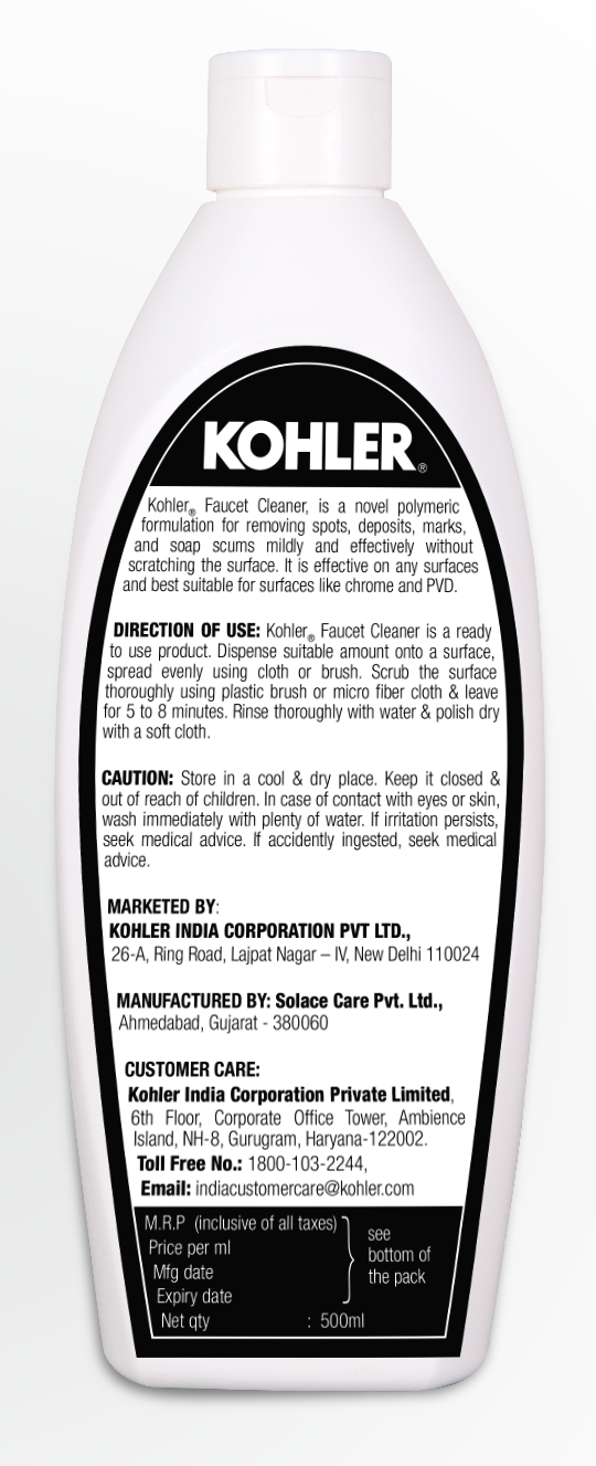 Kohler Faucet Cleaner 500ml bottle