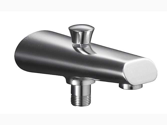 Complementary® Bath Spout With Diverter In Polished Chrome Finish
