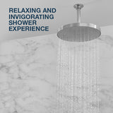 Rainforest 127mm Ceiling-mount Shower Arm in Polished Chrome finish