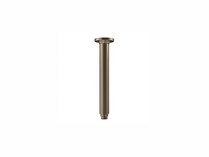 Complementary Celing mount shower arm in Brushed Bronze finish