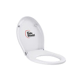 Brive+ Quiet Close 2Pc Toilet Seat Cover in White