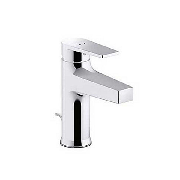 Taut Short body basin Faucet In Polished Chrome