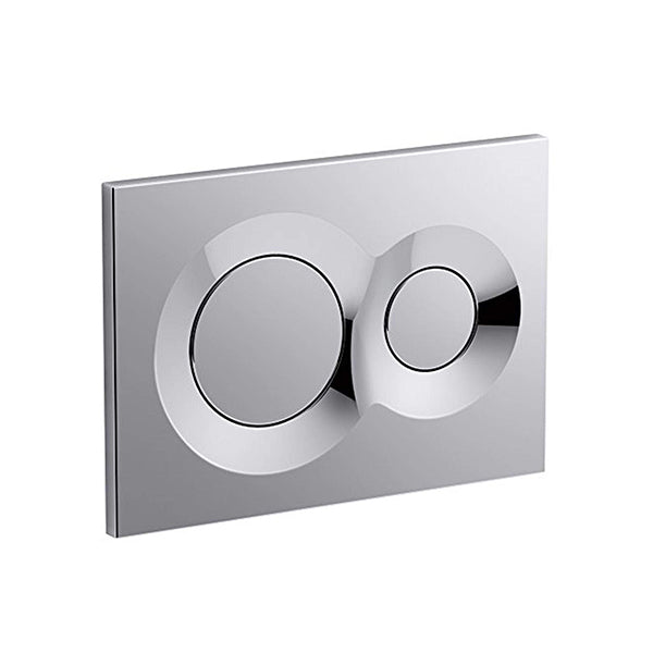 Lynk Flush Control Plate for Pneumatic tanks In Polished Chrome Finish