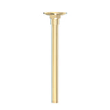 Mastershower Ceiling mount shower Arm In French Gold Finish