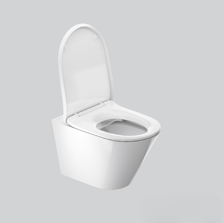 Brazn Toilet Seat Cover In White colour