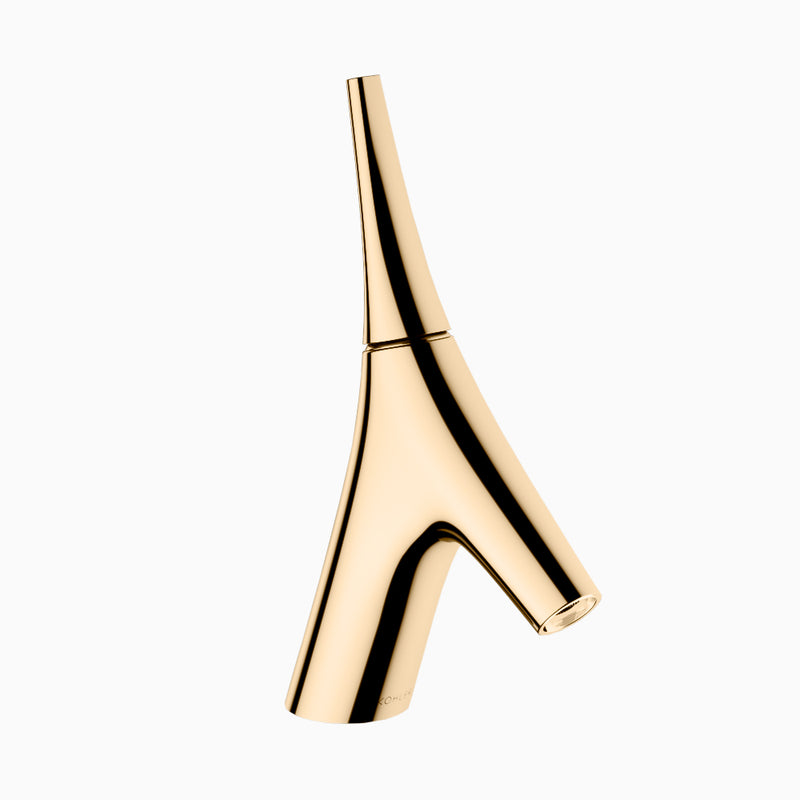Vive Short Basin Mixer In French Gold Finish