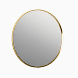 Kohler Essential Round Mirror In Brushed Gold Finish