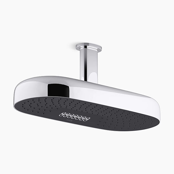 Combo- Statement 453mm showerhead with Shower arm in Polished Chrome finish