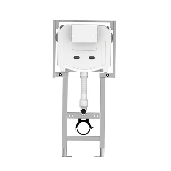 Single Piece Slim Concealed InstaFit+ Nxt Gen Pneumatic Cistern with Floor Mounting Frame