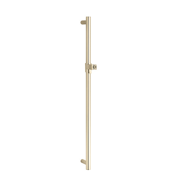 Statement Showerhead with Handshower and Slide bar combo in Gold