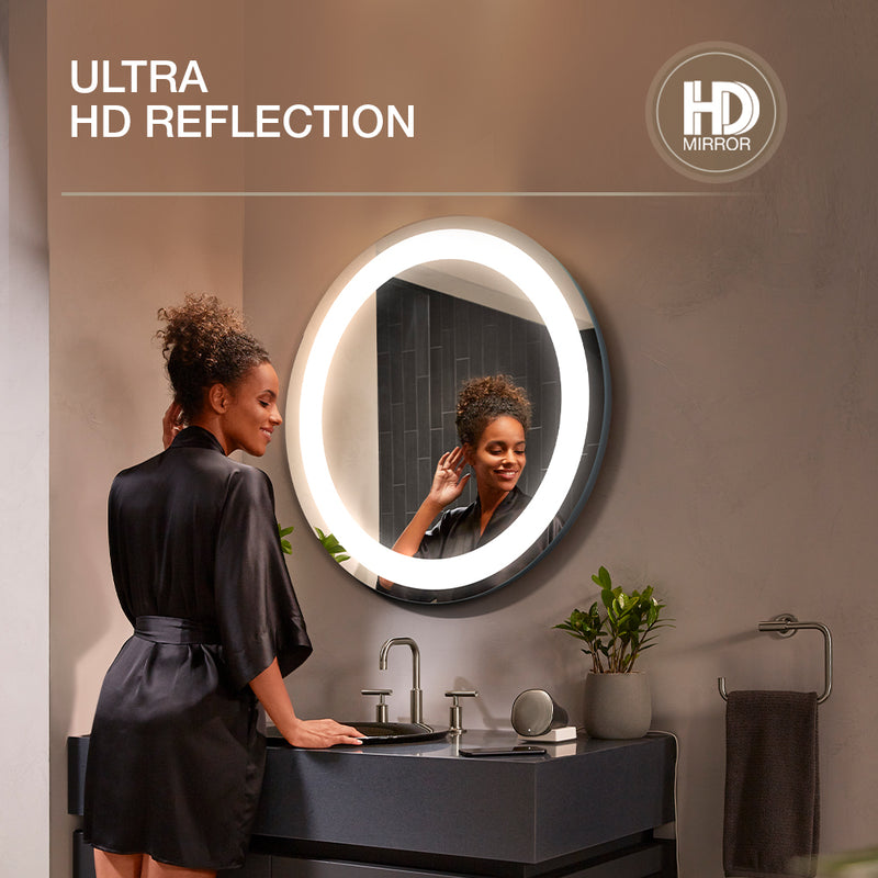 Kohler Vitality Circular Light Mirror For Bathroom -30 (762mm) Diameter