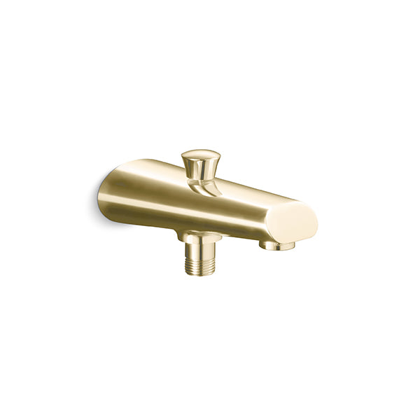 Statement Showerhead with Spatula Handshower combo in Gold