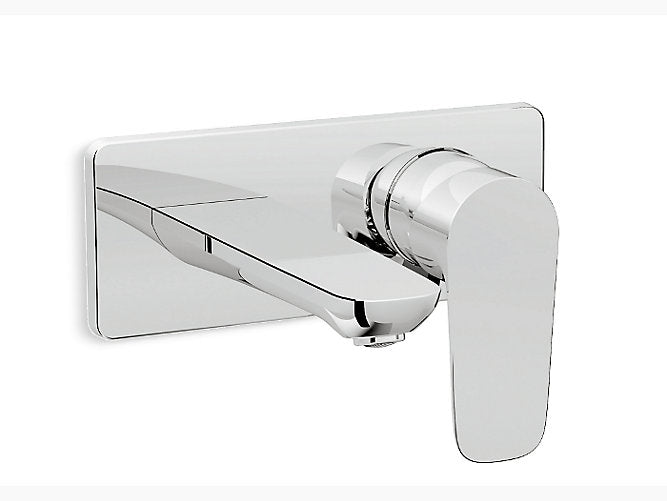 Aleo Wall Mount Lav Faucet Trim In Chrome Finish