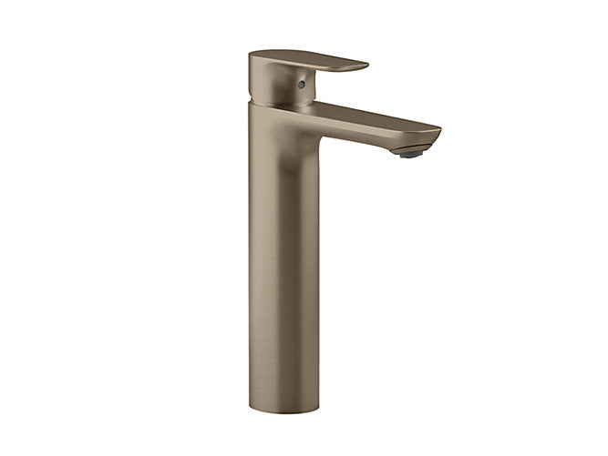 Aleo Tall Lav Faucet Without Drain In Brushed Bronze Finish