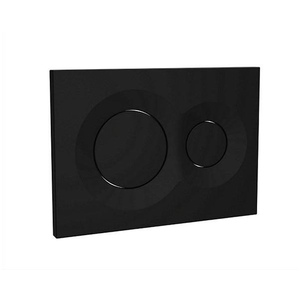 Lynk Flush control plate for Pneumatic tanks in Black finish
