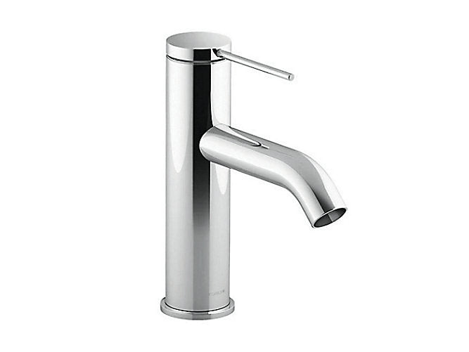 Components Short body Lavatory Faucet in Chrome Finish
