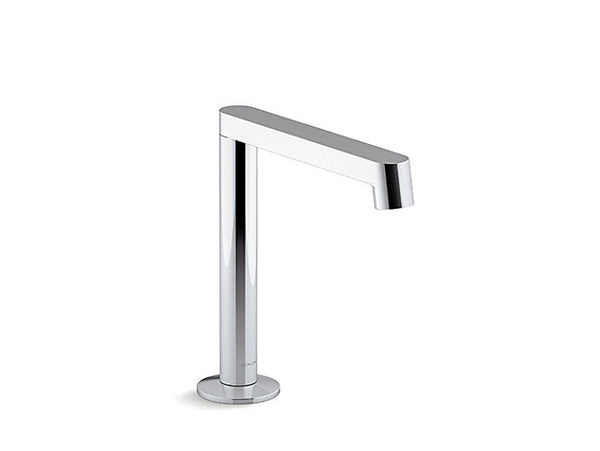 Components Widespread Lav Spout, Row in Polished Chrome finish