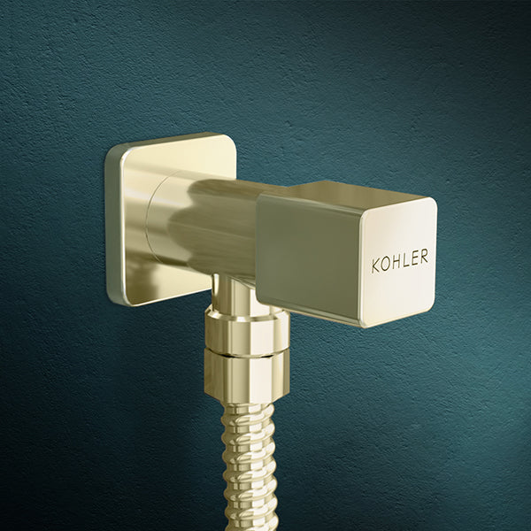 Kohler Complementary Angle Valve in French Gold finish