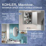 Kohler Maxstow Mirror Cabinet for Bathroom 15x24 (381mmX 610 mm)