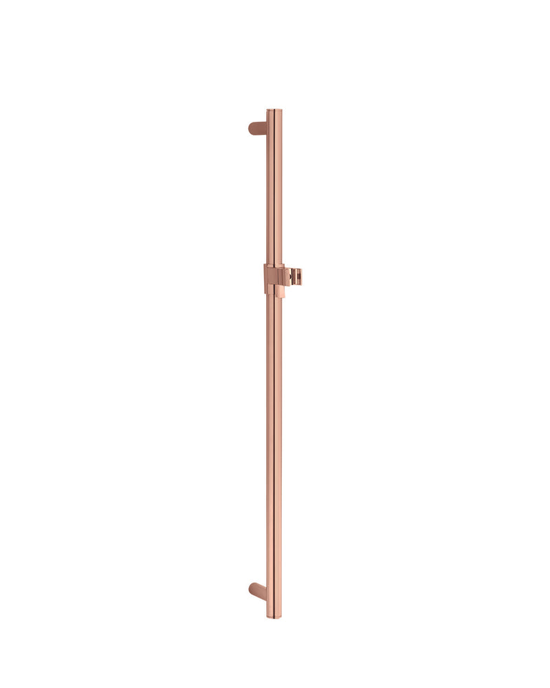 Complementary 762mm Contemporary Slide Bar in Rose Gold finish