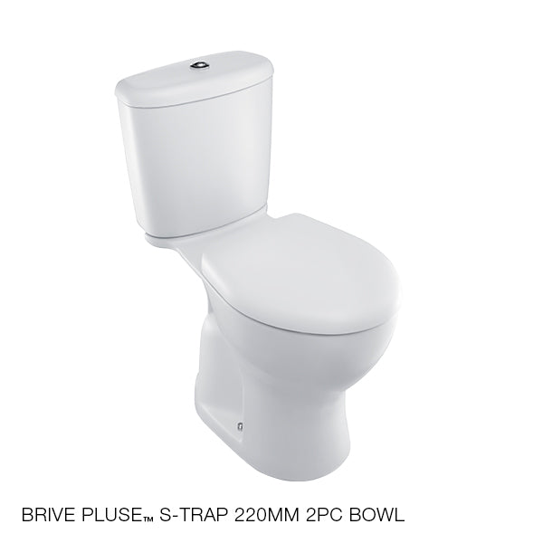 Brive+ S-Trap 220Mm Two Piece Bowl Only