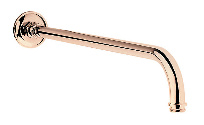 Wall-mount Shower Arm 463mm In Rose Gold finish