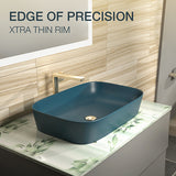ModernLife Edge Table Top Wash Basin In Peacock