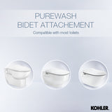 PureWash Bidet Attachment in White colour